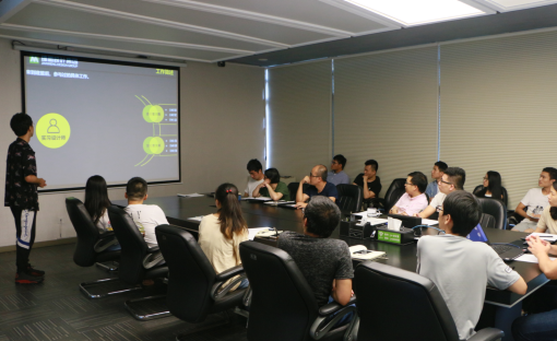 九游老哥J9俱乐部举行第7期员工转正评审会