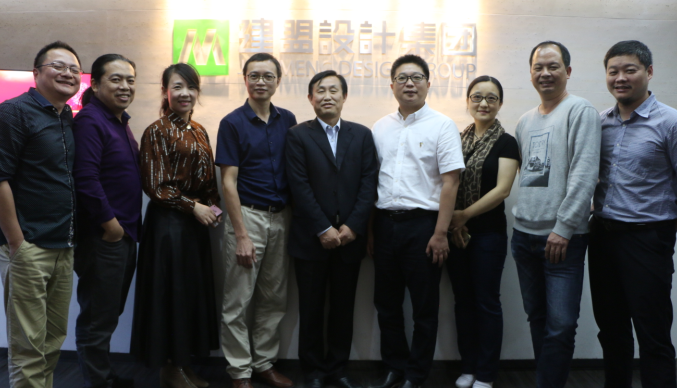 华侨大学黄安民教师一行莅临九游老哥J9俱乐部考察指导
